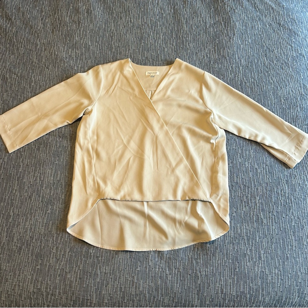 Cream Women's blouse